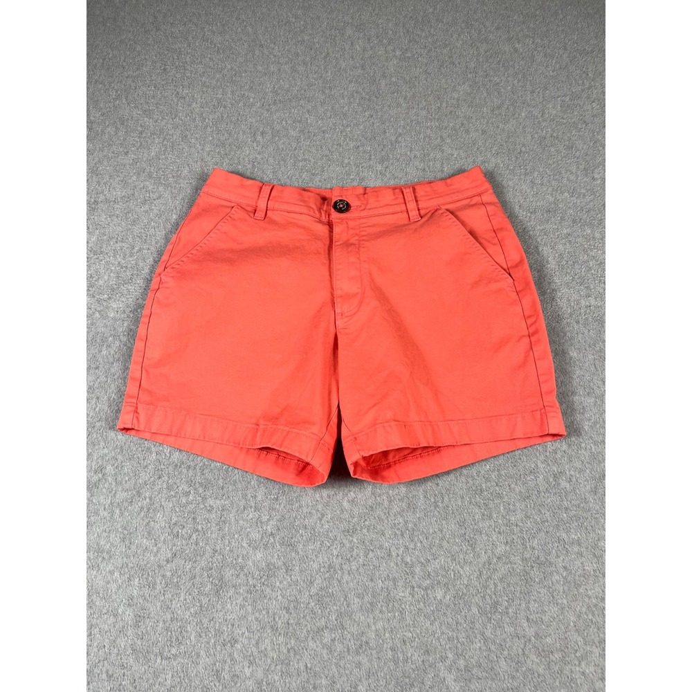 Chubbies Originals Mens 30 Shorts Coral Pink 5.5 Inseam Stretch Cotton Chino